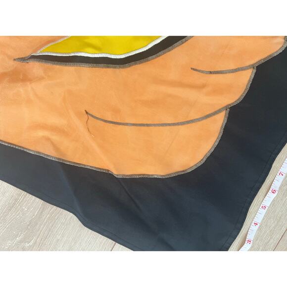 Vintage Outdoor Porch Flag Happy Halloween Pumpkin Friendly Jack-O-Lantern JL - Picture 7 of 9